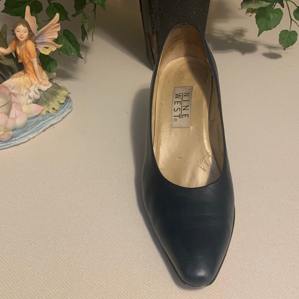 Nine West Dark Leather Heels - Picture 5 of 7
